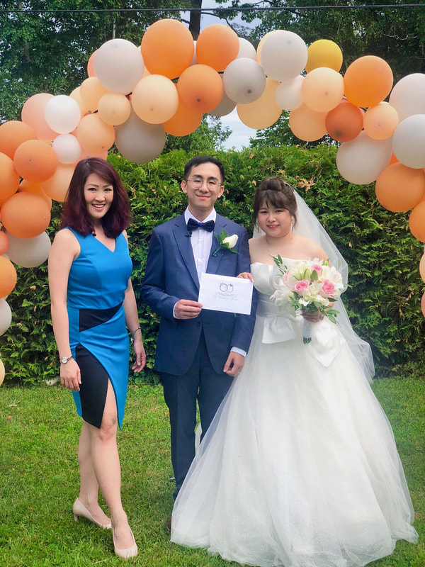 Registered Wedding Officiant Fluent in English and Mandarin in Toronto